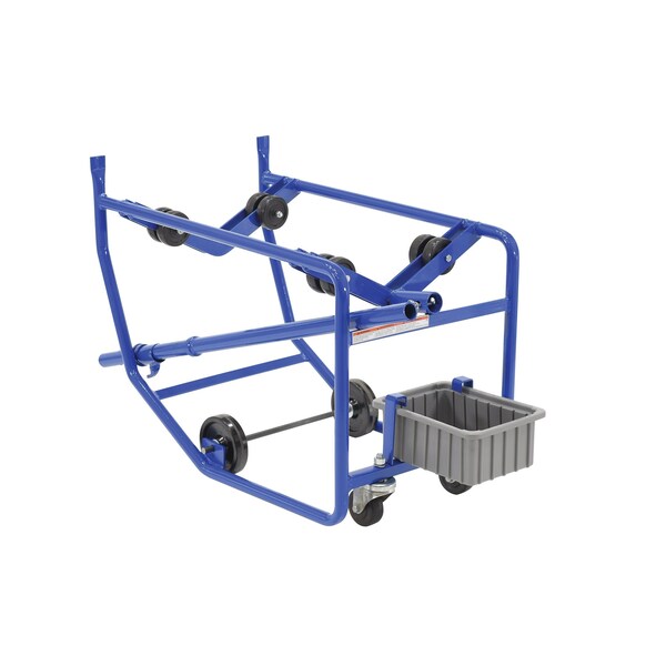 Revolving Drum Cart, Double, 1000 lb.
